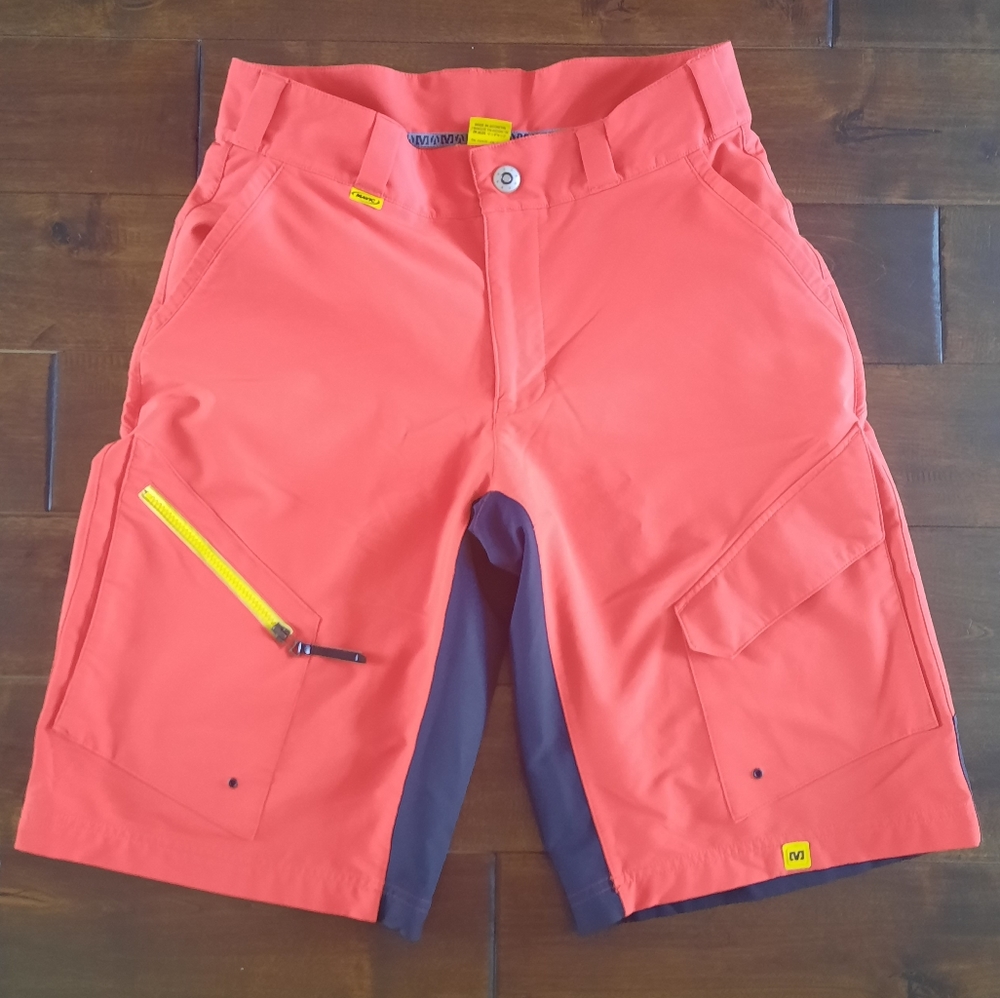 RED Mavic Trail Tech ST MTB Shorts